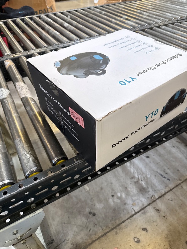 Photo 1 of OUCAXIA Y10 Cordless Robotic Pool Cleaner Automatic Vacuum - 90 Mins Runtime, Powerful Suction, Self-Parking, Lightweight for Above/Inground Pools Up to 65ft/1100 Sq.Ft