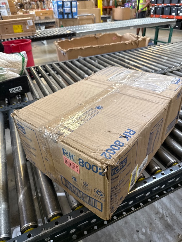 Photo 1 of Tork Natural Paper Hand Towel Roll H21 100% Recycled Fiber, Universal Fit 6 Rolls x 800 Ft (RK8002)