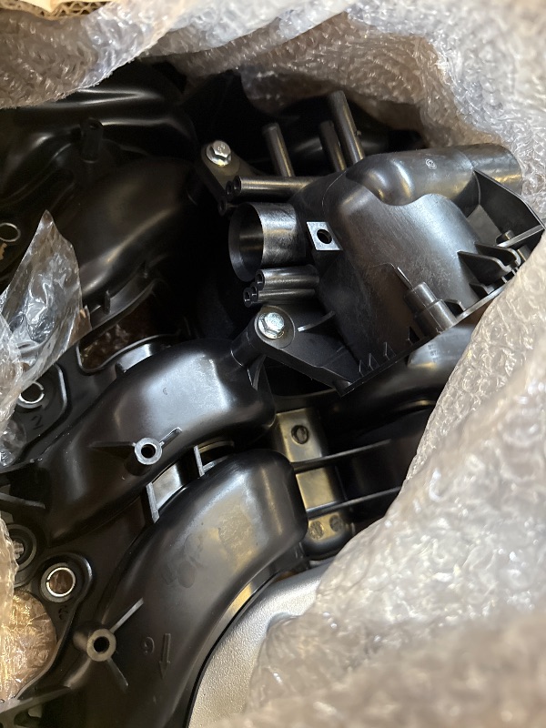 Photo 1 of Tykick 615-375 Engine Intake Manifold for Ford F-150 2007 2008 Ford Lobo 2007 2008 2009 2010 2011 Ford E-150 2007 2008 Ford E-250 2007 2008 4.2L 4.6L 5.4L 6.2L V6 V8 Replaces 7L3Z-9424-F,019495456162