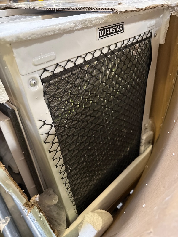Photo 1 of Durastar DRCAC101XNA1 10,000 BTU 115V Casement Air Conditioner - White
