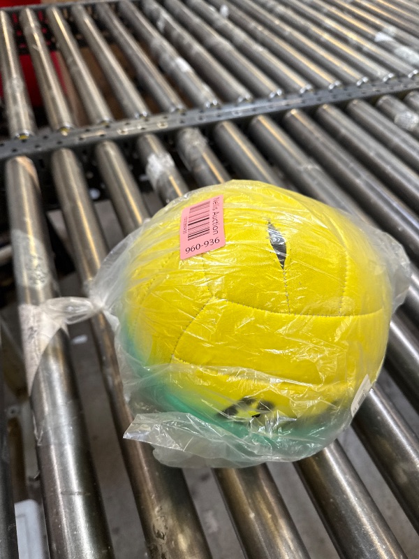 Photo 1 of Baden | Fun Design | Official Size & Weight Indoor & Outdoor Volleyball | Bright & Beachy! Soft Touch Synthetic Leather, Durable Stitching |All Ages & Skill Levels | 2 Tone - Yellow, Blue