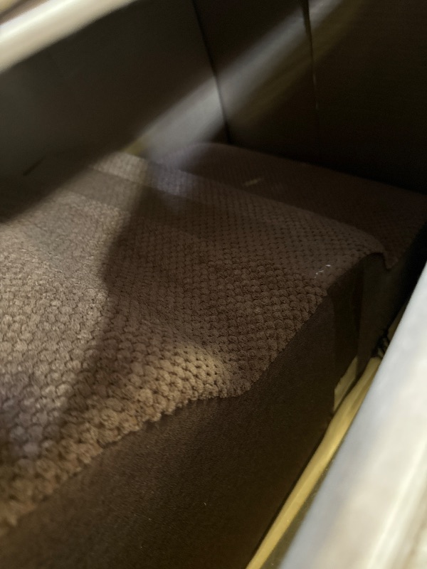 Photo 1 of Dog Stairs for Small Dogs,3-Step,Foam Dog Steps&Ramps for Couch/High Beds with Waterproof &Removable Cover, Non-Slip, Brown