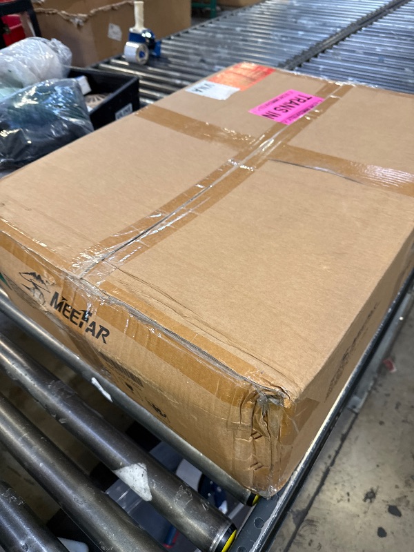 Photo 1 of MeeFar Folding Hitch Mount Cargo Carrier Basket 60" X 20" X 6"+Waterproof Cargo Bag 16 Cubic Feet(58" 19" 24"),Hauling Weight Capacity of 500 Lbs and A Folding Arm.with Hitch Stabilizer,Net and Straps