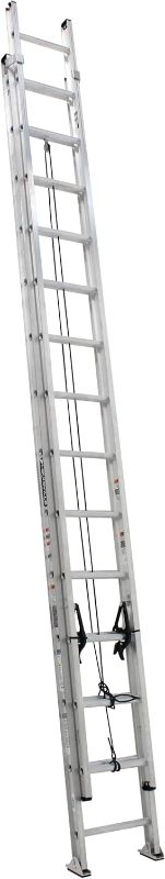 Photo 1 of Louisville Ladder 28-foot Aluminium Extension Ladder, 300-Pound Load Capacity, Type IA, AE2228
