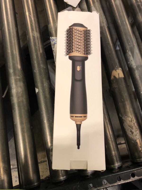 Photo 1 of Lopeie Hair Dryer Brush Blow Dryer Brush in One, 4 in 1 Hair Dryer and Styler Volumizer with Oval Barrel, Professional Salon Hot Air Brush for All Hair Types, Gold