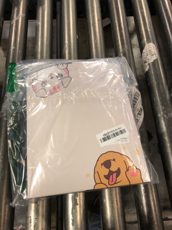 Photo 1 of Stuffed 3 Pcs Soft Dog Blankets for Small Dogs, Washable Puppy Blanket for Cat Kitten Essentials, 24 * 16 Inches, Grey Cute Paw Print