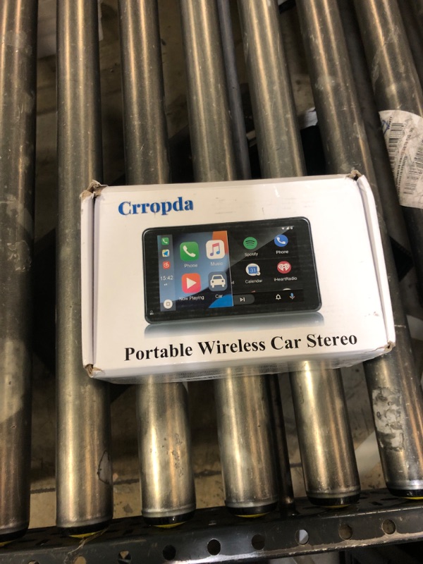 Photo 1 of Carplay Screen for Car, 7" HD Portable Car Stereo Touch Screen with Wireless Android Auto with Bluetooth,Voice Control, Mirror Link,GPS Navigation