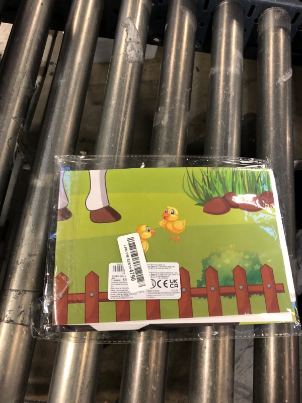 Photo 1 of PLULON Pin The Tail on The Cow Party Game for Kids, Cow Farm Themed Animal Birthday Party Games Cow Poster with Tail Stickers for Kids Farm Animal Donkey Party Favors Home Wall Decorations