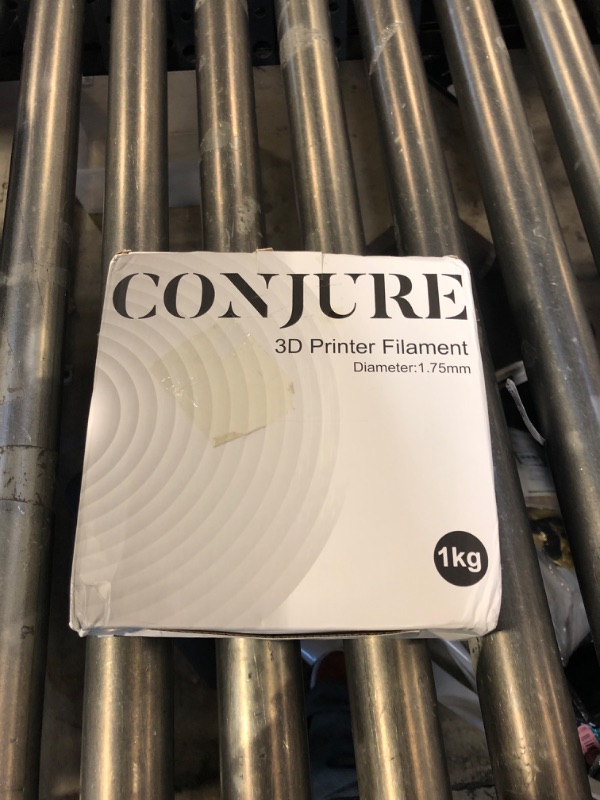 Photo 1 of Conjure Glow in The Dark PLA 3D Printer Filament, Change Rainbow to Glow Rainbow Multicolor PLA Filament 1.75mm 1KG/2.2LB Filament Works for Most 3D Printer
