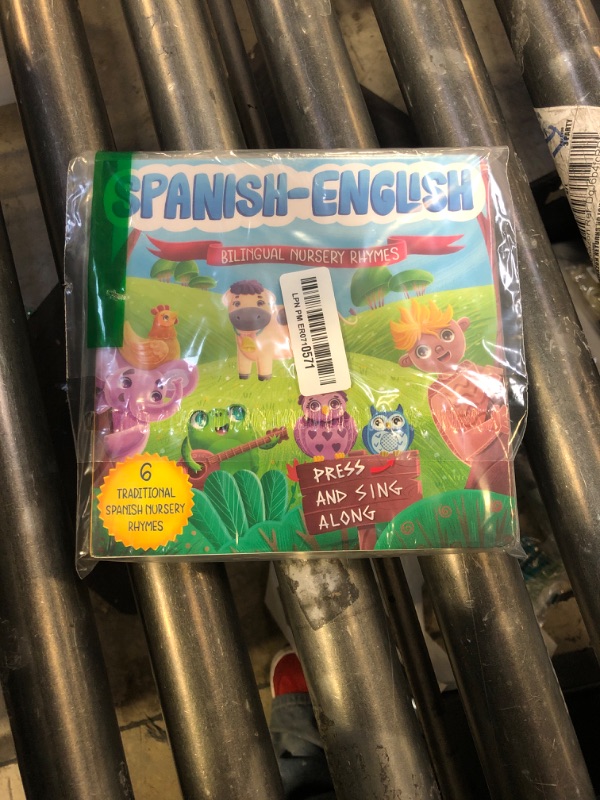 Photo 1 of English & Spanish Nursery Rhymes Book for Toddlers & Sound Books for 1 Year Old and Older, Perfect Baby Gifts 1 Year Old and Toddlers by Gufino