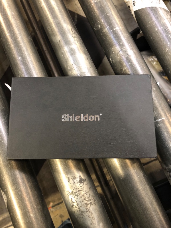 Photo 1 of SHIELDON Case for iPhone 16 Pro Max 6.9", Genuine Leather Slim Wallet Wireless Charging Magnetic Closure RFID Blocking Card Slots Shockproof Cover Compatible with iPhone 16 Pro Max 5G - Nappa Black