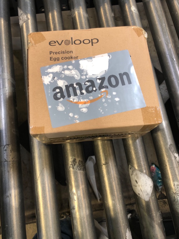 Photo 1 of Evoloop Rapid Egg Cooker Electric 6 Eggs Capacity, Soft, Medium, Hard Boiled, Poacher, Omelet Maker Egg Poacher With Auto Shut-Off, BPA Free
