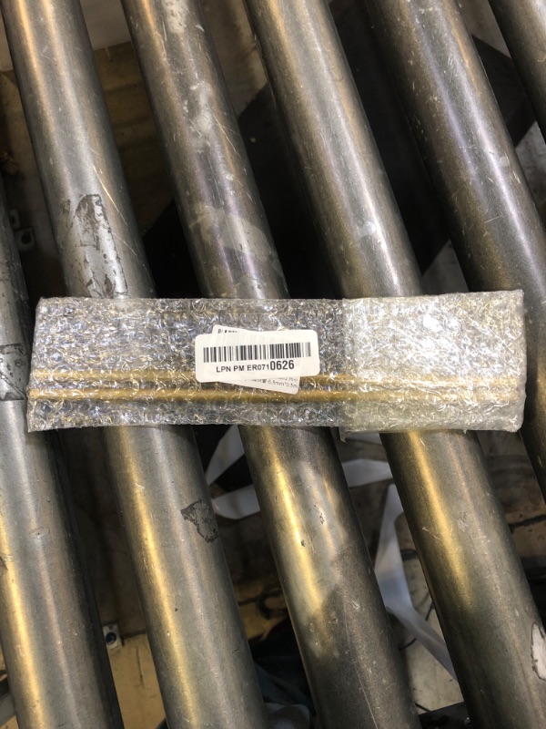 Photo 1 of YTKavq 1/4"OD Brass Tube, 0.5mm Wall Thickness 10" Length Brass Round Pipe Widely used in various industrial applications(2 Pcs)