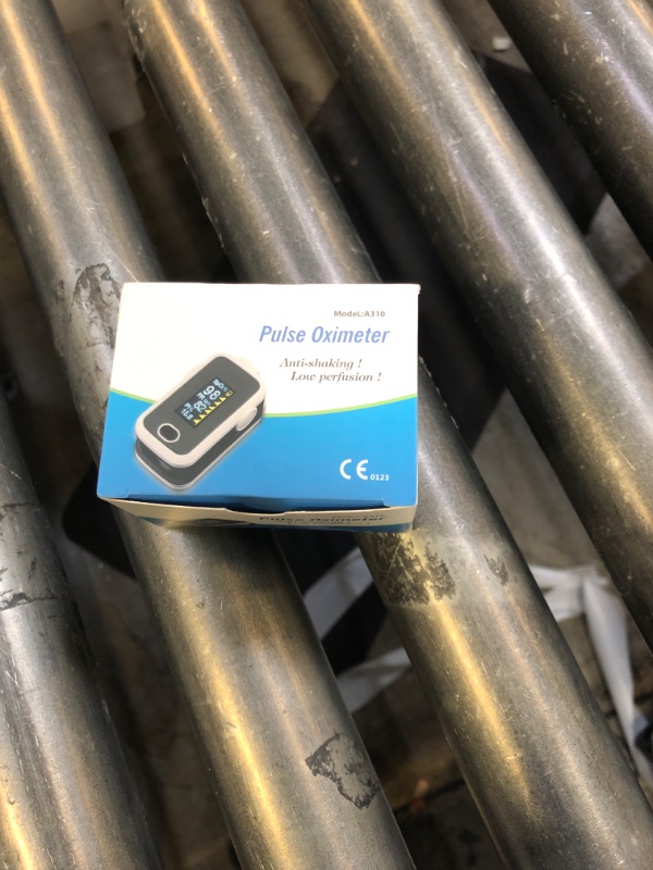 Photo 1 of Pulse Oximeter,OLED Display Oxygen Monitor Fingertip,Blood Oxygen Saturation Monitor(SpO2) with Carrying Case,Silicone Cover