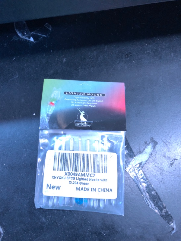 Photo 1 of LIGHTED NOCKS WITH GREEN FOR ARCHERY 6PCS