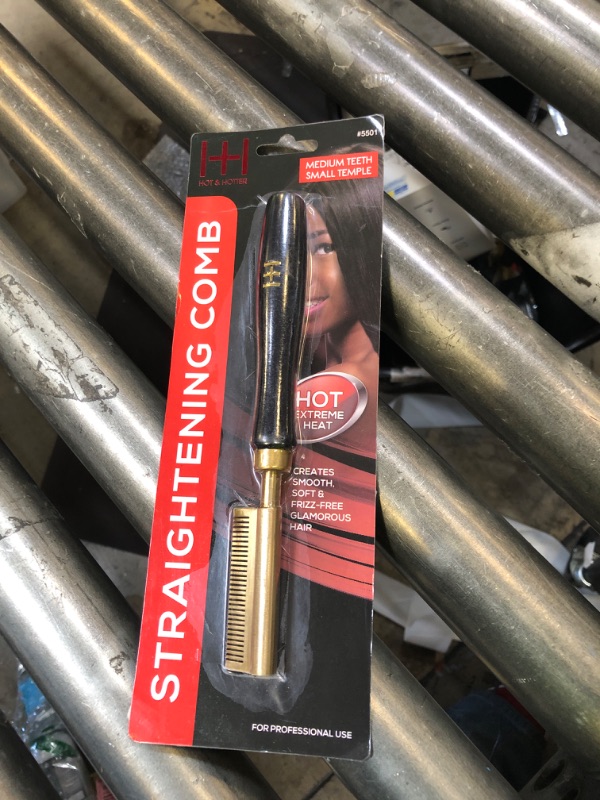 Photo 1 of Annie Straightening Comb, Medium Teeth
