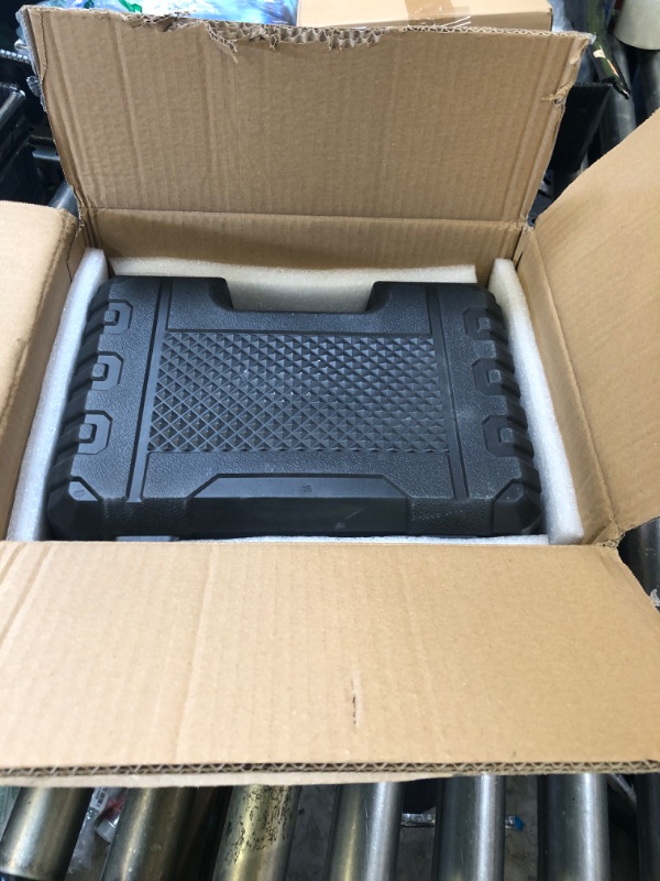 Photo 1 of Antstone Tile Vibration Tool 250mm Suction Cup 882lbs/400kg Adsorption Handheld Tile Installation Leveling Machine Tile Vibrator Tool for Tiling Leveling Laying Max.28000r/Min 9 Speeds (Red)