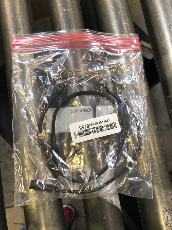 Photo 1 of baluoqi Extension Cable 2Pin/3Pin/4Pin/5Pin/6Pin/8Pin/9Pin Waterproof Plug Works for Electric Bicycle Light/Throttle/Ebrake/Display Ebike Parts Extend Cable (5pin 50cm)