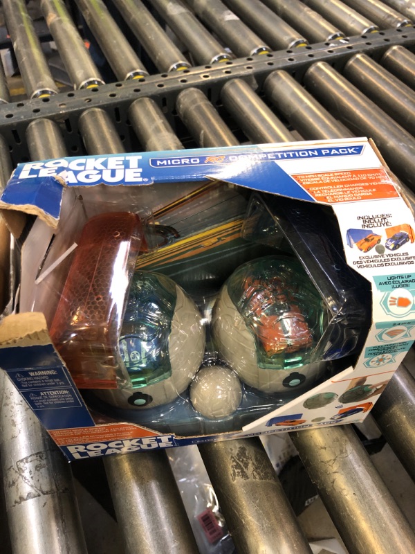 Photo 1 of Rocket League Toy Cars Set for Boys - Bundle With 2 Micro RC Competition Toys, Stickers, and More | Toy Vehicle for Kids
