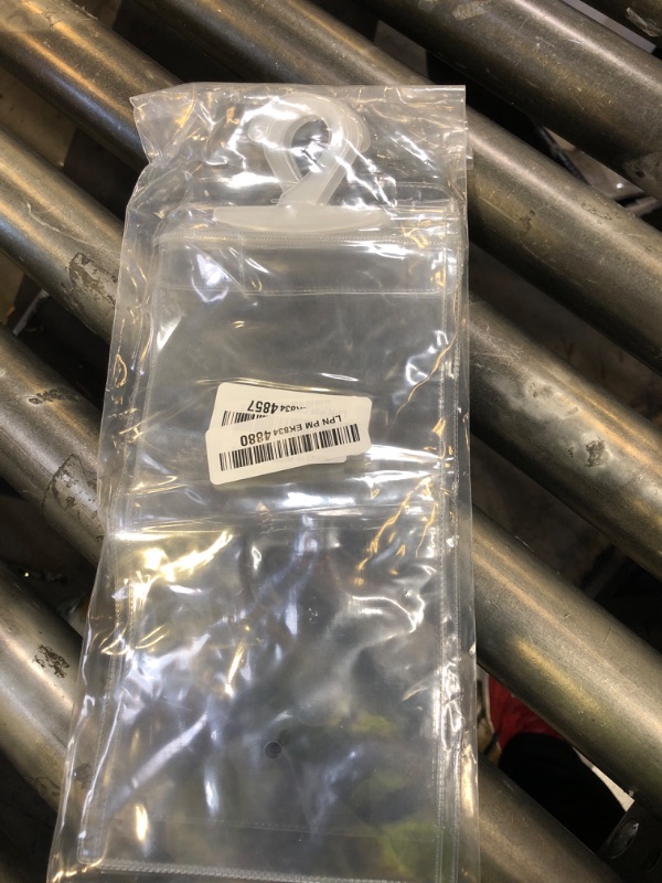 Photo 1 of REGUICORP Handicap Placard Holder 4P, Ultra Transparent Handicap Placard Holder for Auto, Handicapped Placard Holder with Large Hanger for Disability Parking