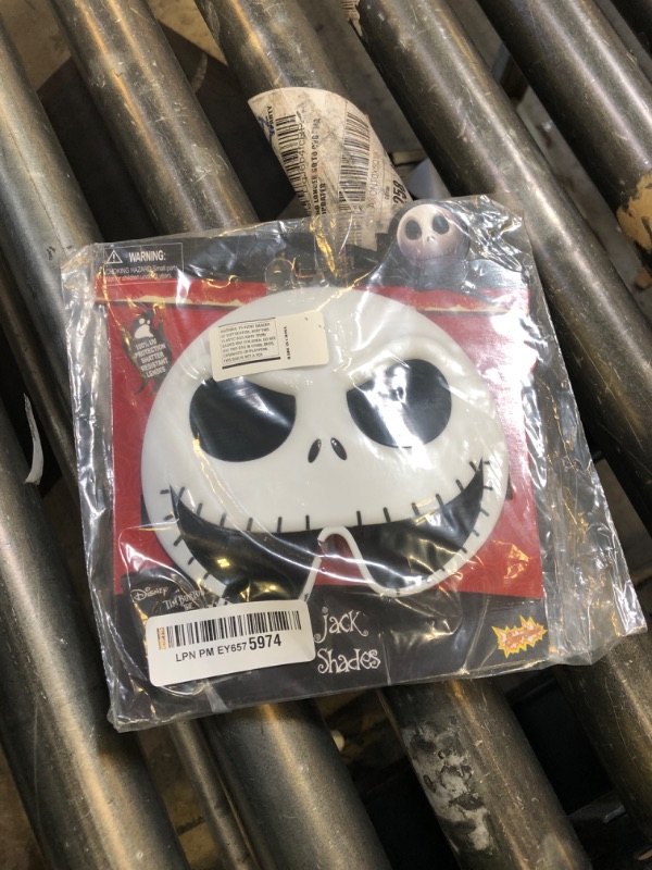 Photo 1 of Sun-Staches Jack Skellington Sunglasses | Nightmare Before Christmas Costume Accessory | UV400 | One-Size Fits Most