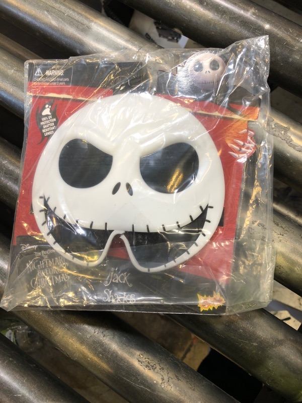 Photo 1 of Sun-Staches Jack Skellington Sunglasses | Nightmare Before Christmas Costume Accessory | UV400 | One-Size Fits Most
