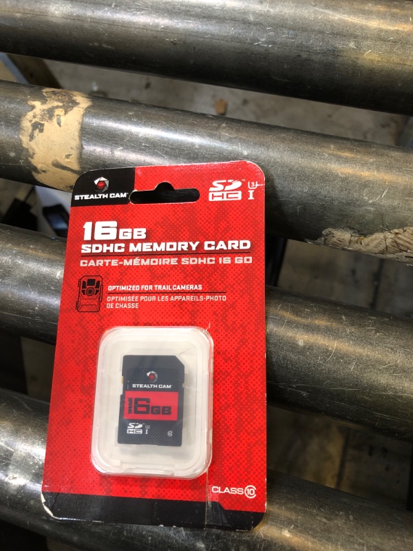 Photo 1 of STEALTH CAM SD Card - High-Speed Data Transferring Storage Game Trail Hunting Scouting Photo Video Recording Cameras, SDHC 16GB SD Memory Card