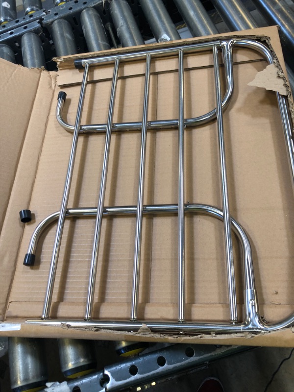 Photo 1 of NLFDBFSH Foldable Pool Towel Rack Outdoor-10 Levels of Width Adjustment for Above Ground Pool, No Assembly 23 lb Capacity Stainless Steel Pool Towel Rack