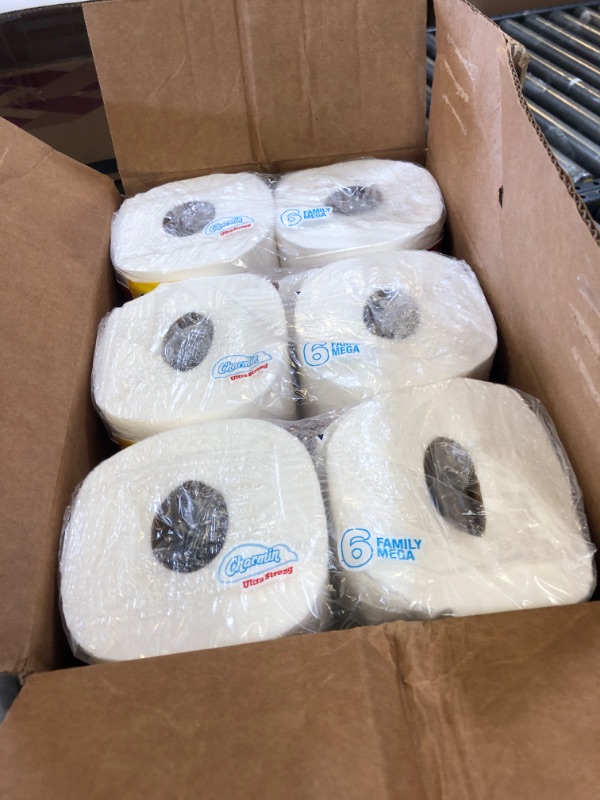 Photo 1 of Charmin Ultra Strong Clean Touch Toilet Paper, 18 Family Mega Rolls = 90 Regular Rolls
