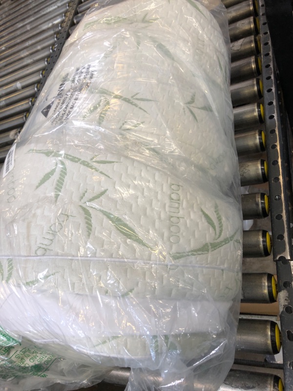 Photo 1 of Mattress Topper Queen Size,Viscose Made from Bamboo Pillow Top Mattress Topper,1200 GSM Cooling Mattress Pad,2In Extra Thick Pillow Top for Back Pain with 8"-18" Deep Pocket(60"x80")