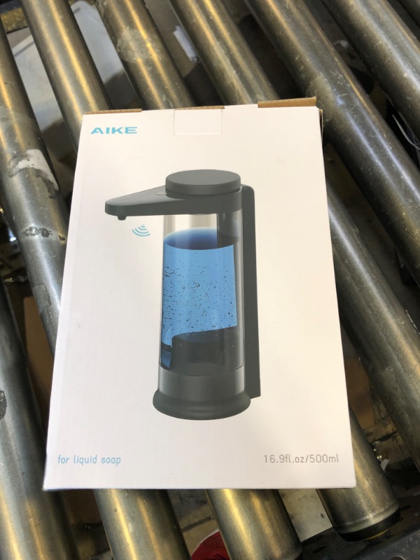 Photo 1 of AIKE 17oz. Touch-Free Rechargeable Automatic Liquid Soap Dispenser for Kitchen Dish Soap