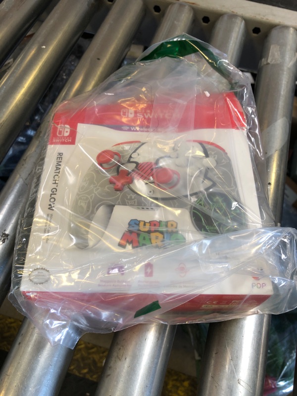 Photo 1 of PDP Rematch Wireless Controller: Boo-Hoo - Nintendo Switch/Switch Lite/Switch - OLED Model, Nintendo Switch 2, Glows in the Dark, Rechargeable Battery