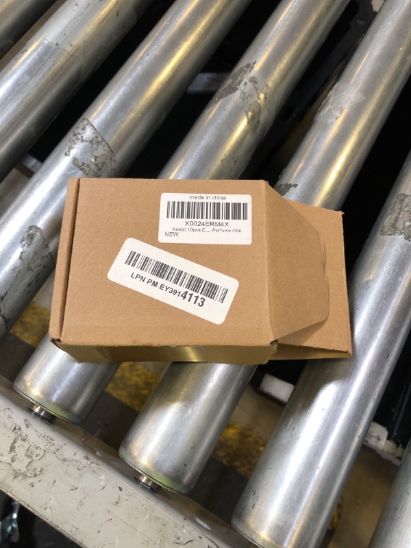 Photo 1 of Kesell 10-Pack 10ml Glass Roller Bottles for Essential Oils - Travel- (3.34x0.78inch), Stainless Steel Roll-On Balls, Leak-Proof Caps - Refillable Perfume, Aromatherapy Bottles