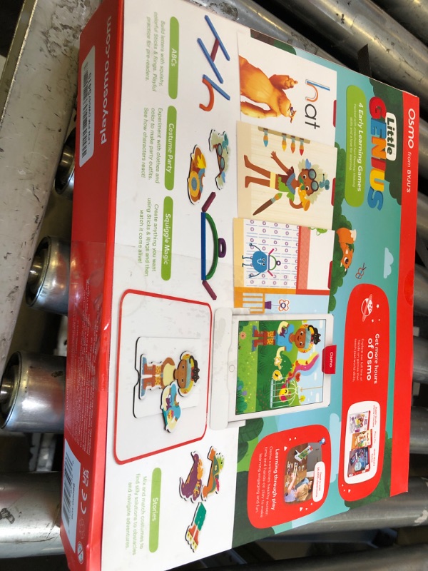 Photo 1 of Osmo - Little Genius Starter Kit for iPad & iPhone - 4 Hands-On Learning Games - Ages 3-5 - Problem Solving, Phonics & Creativity (Osmo iPad Base Included), Multicolor