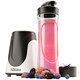 Photo 1 of Nataka's personal blender is perfect for creating tasty shakes, smoothies and slushies for people on the go. This compact creator of delicious drinks packs a punch but won't take up valuable kitchen space like other blenders.