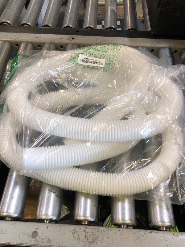 Photo 1 of 1.5 Inches Pool Hoses for Above Ground Pools, 2 Pack 1-1/2" Diameter Pool Pump Replacement Hose 59" Long Filter Pump Hose Compatible with 1.5" Pool Hose Pump (2)