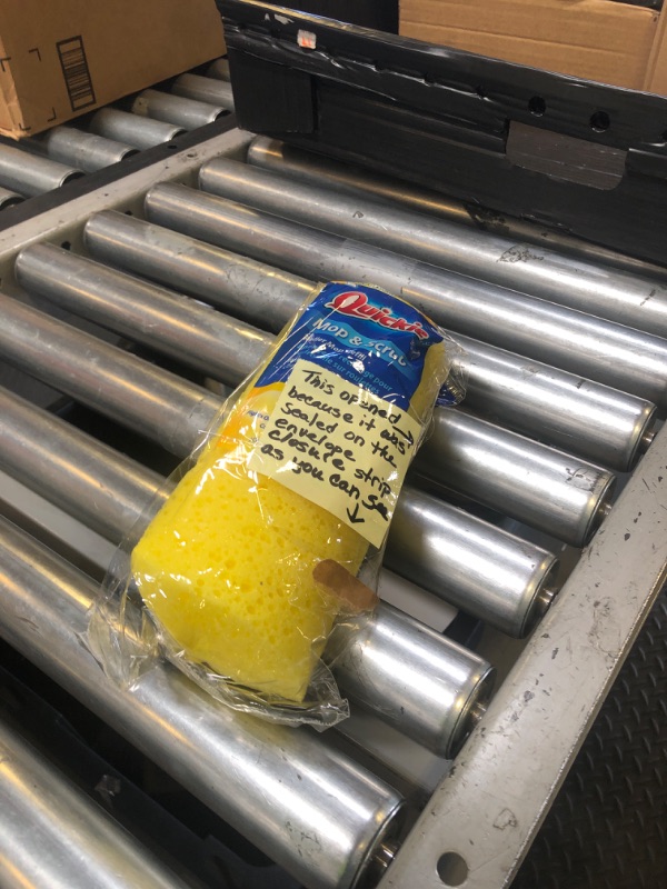 Photo 1 of Quickie Roller Mop Refill with Microban Extra Absorbent Mop and Scrub Cleaning for Bathroom and Kitchen Cleaning