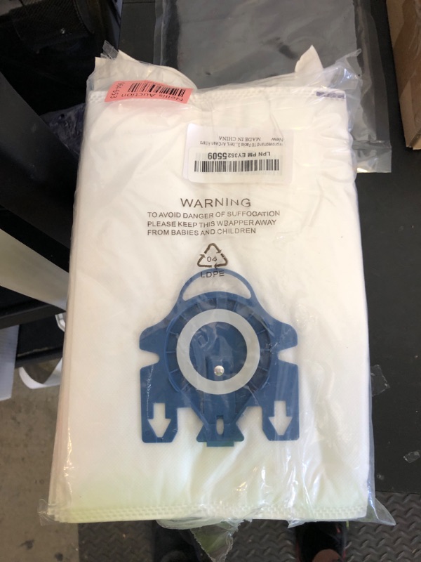 Photo 1 of Improvedhand 10 Packs 3D Airclean Bags Replacement for Miele GN Vacuum Cleaner Bags Fit for Miele Classic C2 C3 S2 S5 S8 S400 Series with Motor Protection Filters, AirClean Filters