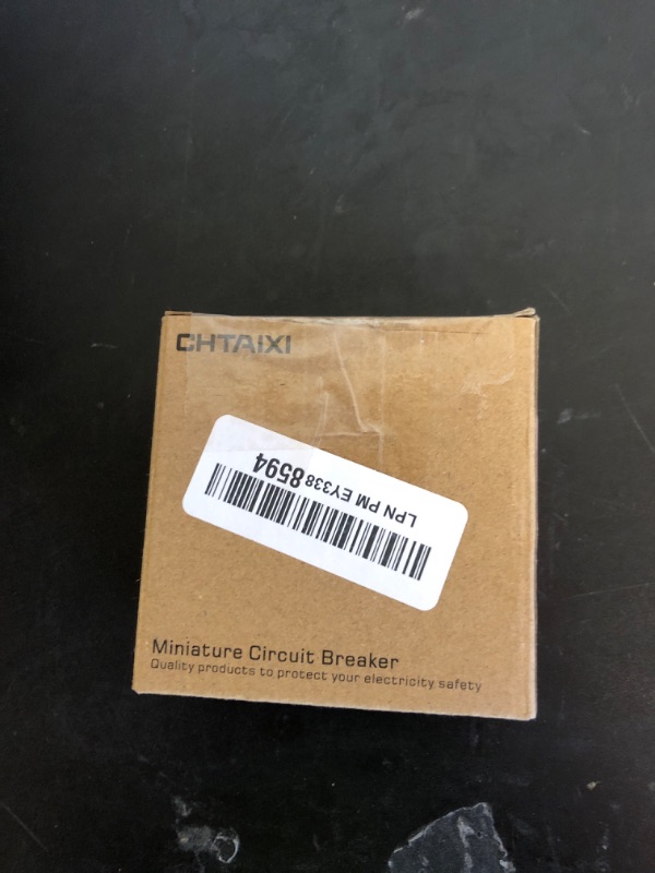 Photo 1 of CHTAIXI DC Miniature Circuit Breaker, 2 Pole 500V 50 Amp Isolator for Solar PV System, Thermal Magnetic Trip, DIN Rail Mount, Chtaixi DC Disconnect Switch C50