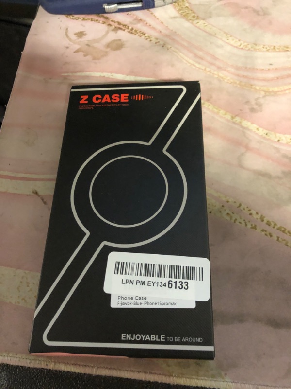 Photo 1 of HUHUCASE Phone Case for iPhone 16 15 14 13 Pro Max Blue iPhone15promax | Z Shape, Frameless, Magsafe, Metal Cover, Magnetic Bumper, 360Ã‚° Rotation, Stands