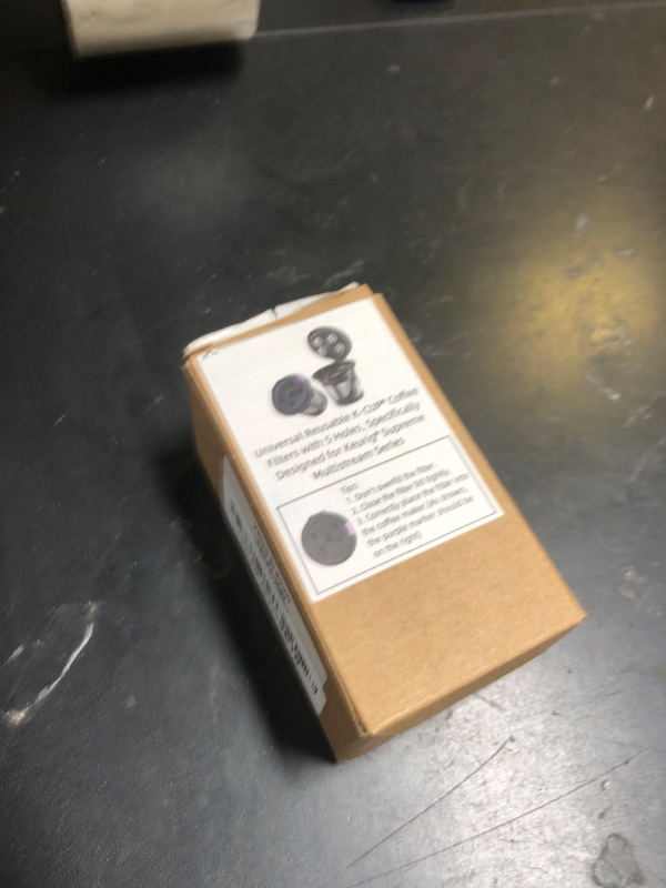Photo 1 of Reusable K Cups for Keurig, 2-Pack Universal K CUP Refillable Coffee Pods with 5 Holes, Designed for Keurig K Supreme, K Slim, K-Duo Gen2, K-Brew Chill with MultiStream Technology