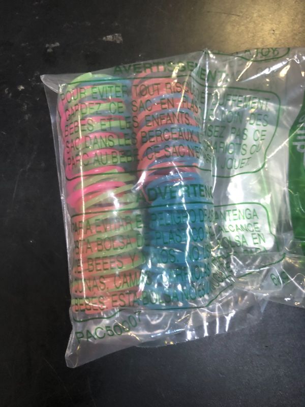 Photo 1 of Fashion's Talk 24PCS Glow-in-The-Dark Springs Cat Toys for Indoor Cats,Jelly Color Bouncy Coils for Kittens to Swat, Chase, Bite Interactive Enrichment Toys