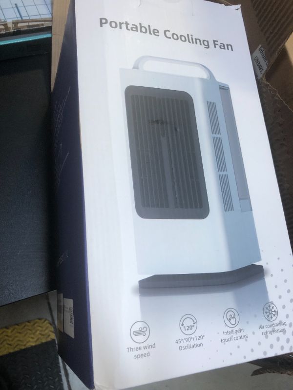 Photo 1 of XAMATTS Portable Air Conditioners, 1700ml Evaporative Air Cooler with Remote, 120° Oscillating Mini Air Conditioner Portable with 3 Speeds & 1-7H Timer, Portable AC Unit for Indoors Bedroom Office