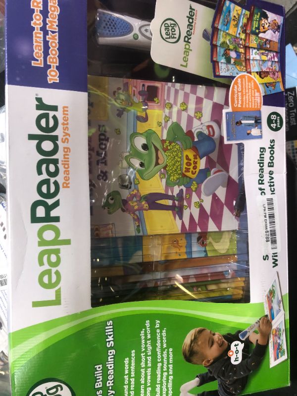 Photo 1 of LeapFrog LeapReader System Learn to Read 10 Book Bundle