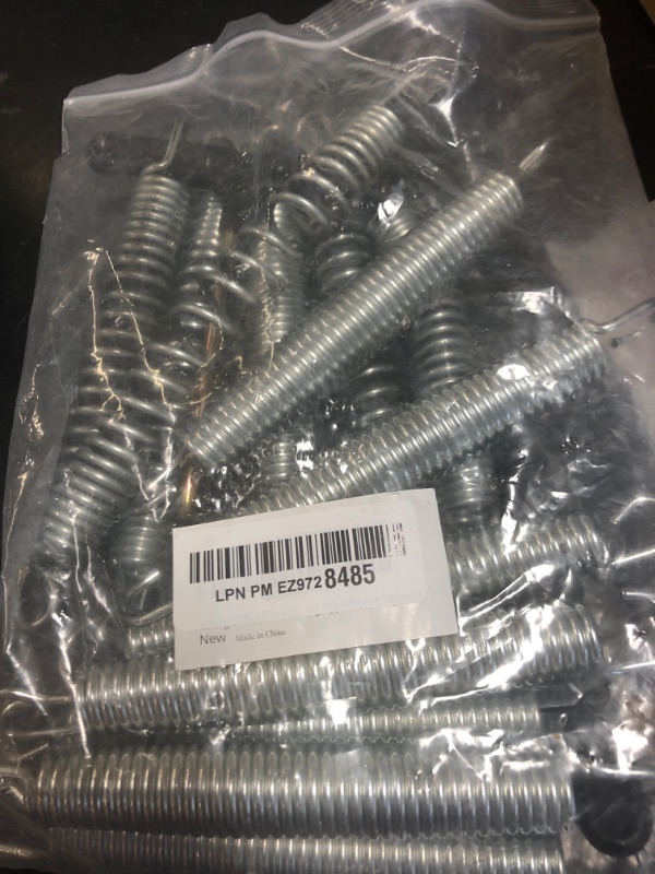 Photo 1 of Yarlung 20 Pack 7 Inch Trampoline Springs with 2 T-Hooks, Stainless Steel Springs Replacement Parts for Outdoor Bounce