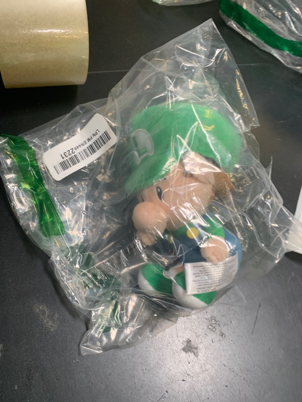 Photo 1 of Super Mario Nintendo 4 Inch LUIGI PLUSH