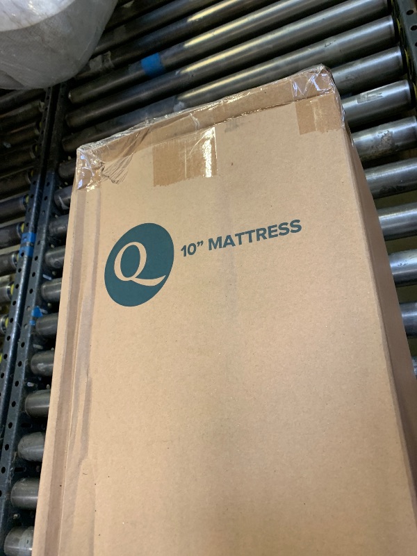 Photo 1 of ZINUS 10 Inch Queen Cooling Essential Memory Foam Mattress [NewVersion], Fiberglass Free, Medium Feel, Breathable Cooling Layers, Certified Safe Materials
