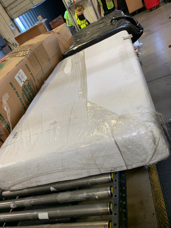 Photo 1 of Best Price Mattress 8 inch Twin Mattress Bed-In-A-Box, Green Tea Memory Foam, White