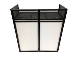 Photo 1 of Cedarslink DJ Event Booth Metal, White & Black, 20" x 40"
