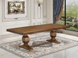 Photo 1 of Luxe by East West Furniture - NKT-AWA-TP - a Mid-Century Dining Table with Removable Rectangular tabletop – Antique Walnut Finish Sale